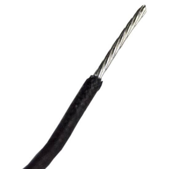 18-Ga Stranded Black Cloth Covered Wire /Ft.