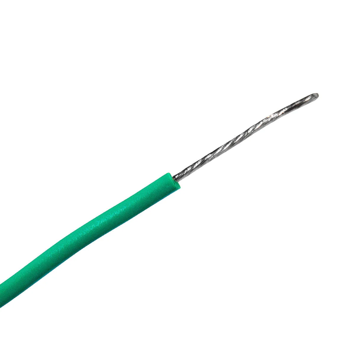 20-Ga Topcoat Green PVC Coated Wire