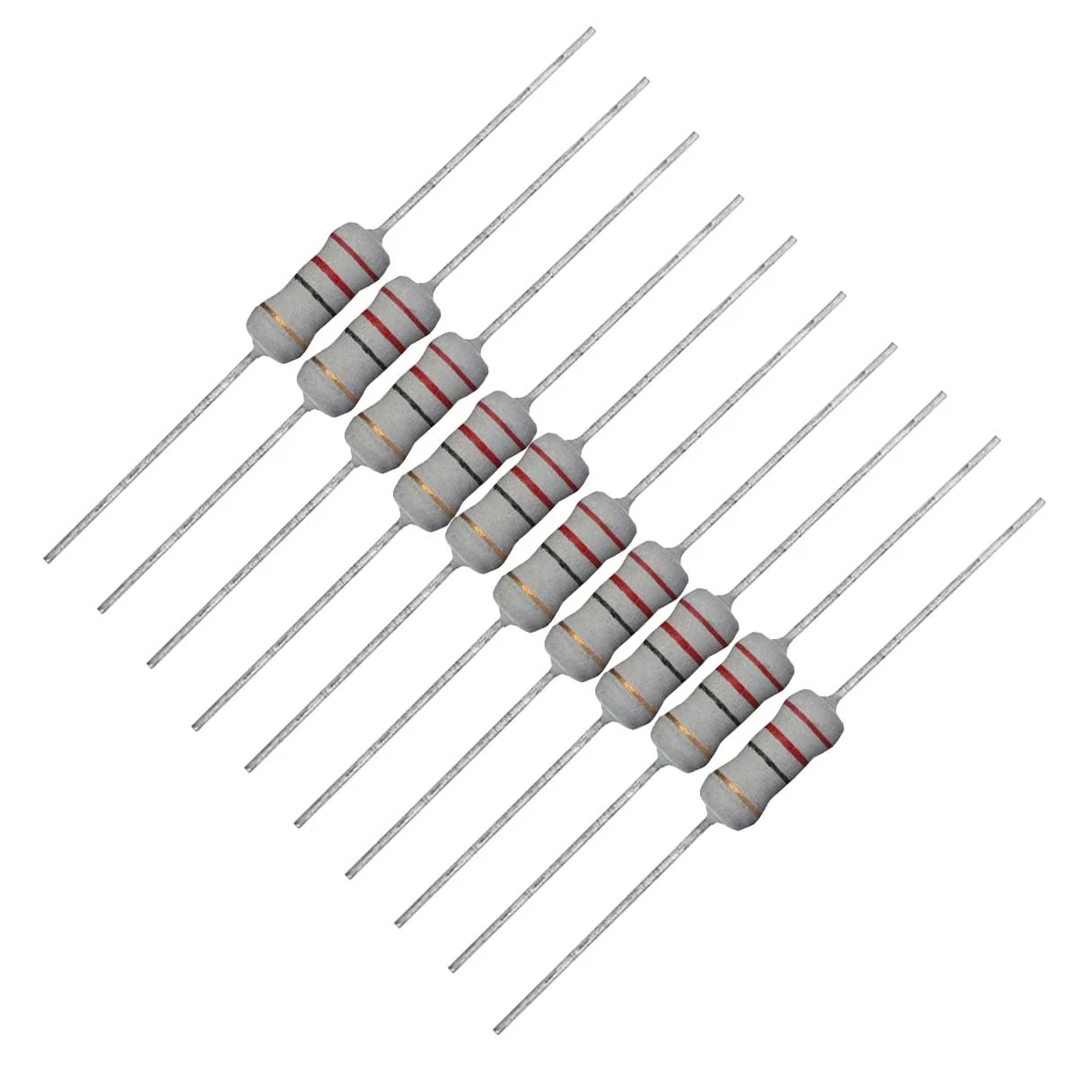 22 OHM 1W Metal Oxide Resistor (Set of 10)