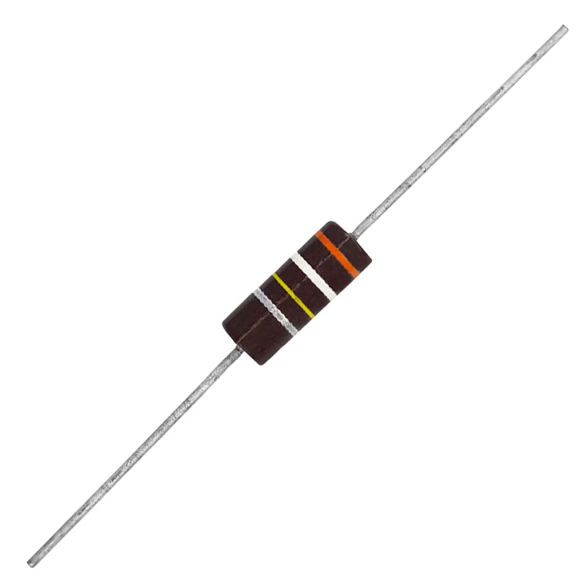 390K 1W Carbon Comp Resistor