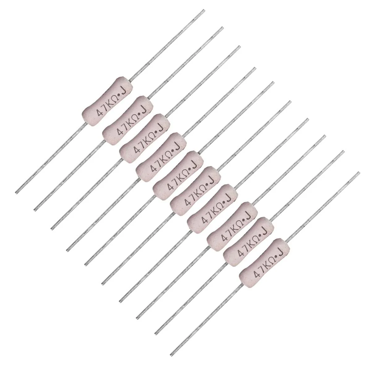 47K 2W Metal Oxide Resistor (Set of 10)