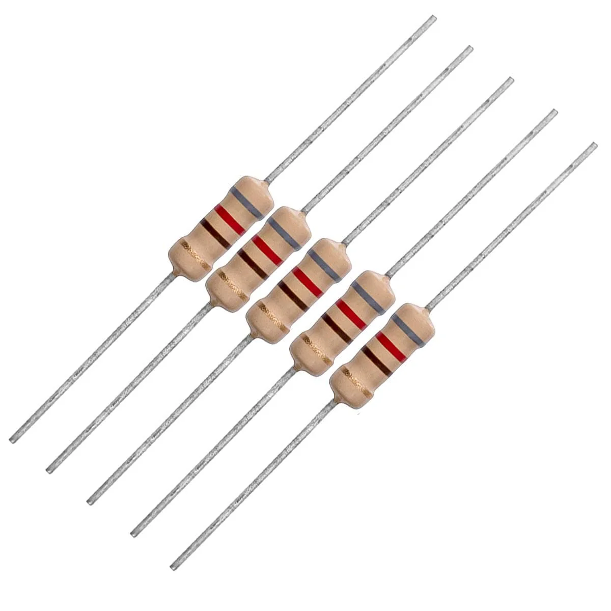 91k 1W 5% Carbon Film Resistor (Set of 5)
