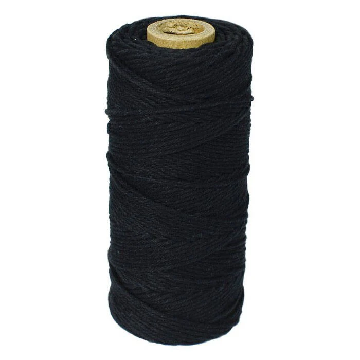 Black Tele Bridge Pickup String (200 yards)