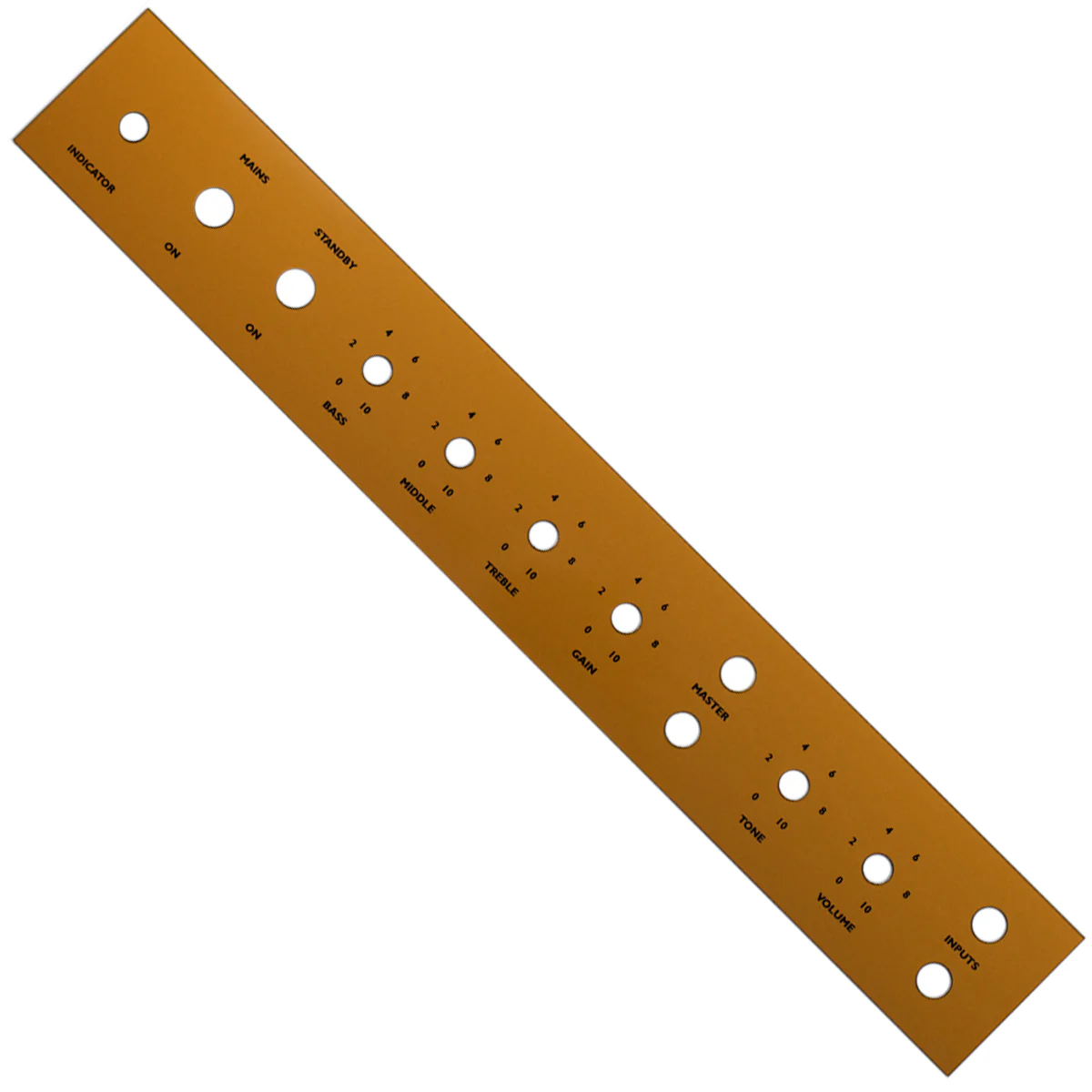 British 18W TMB Faceplate