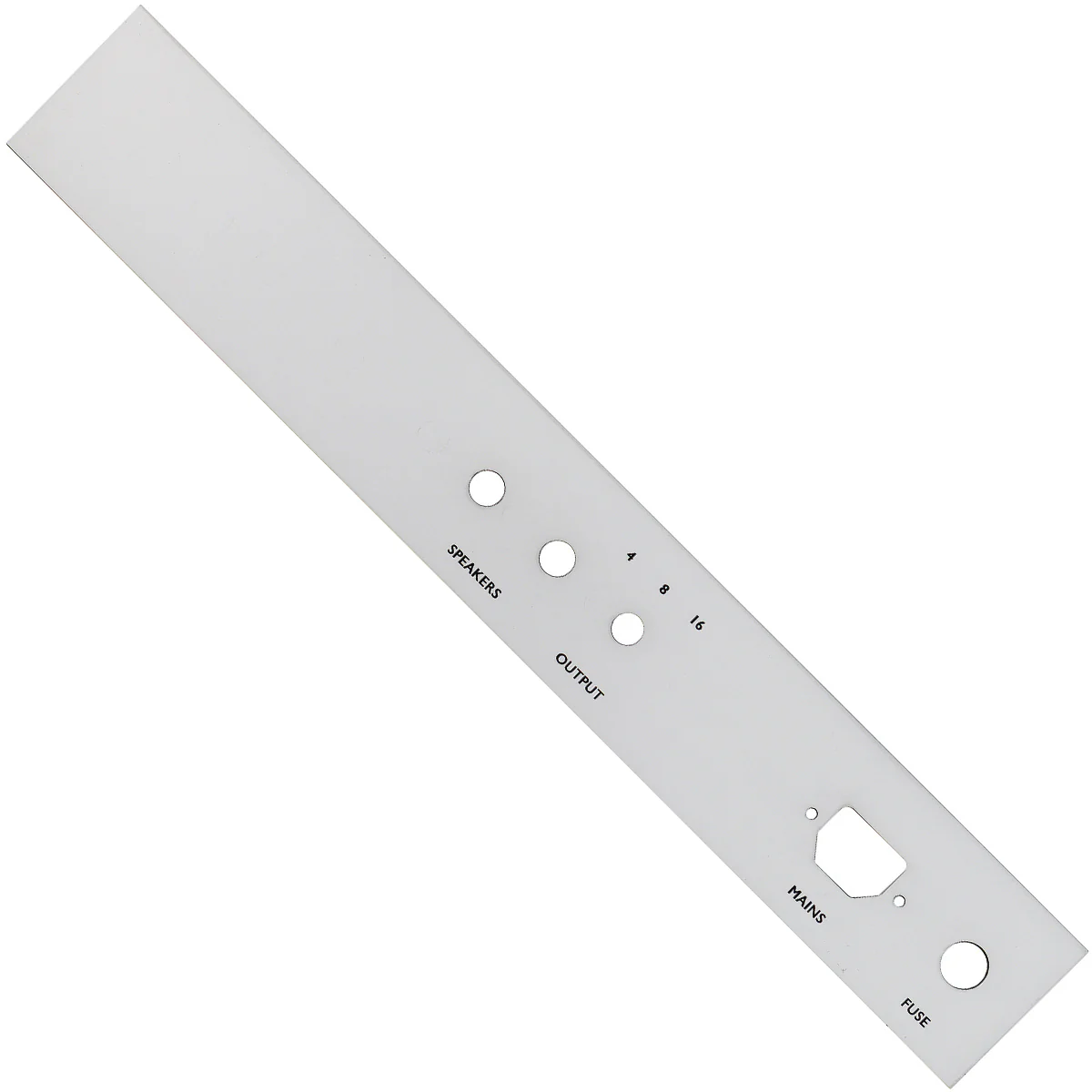 British 45W Backplate