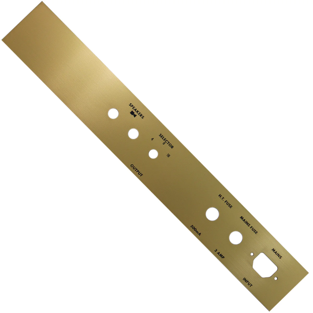 British 50W Backplate