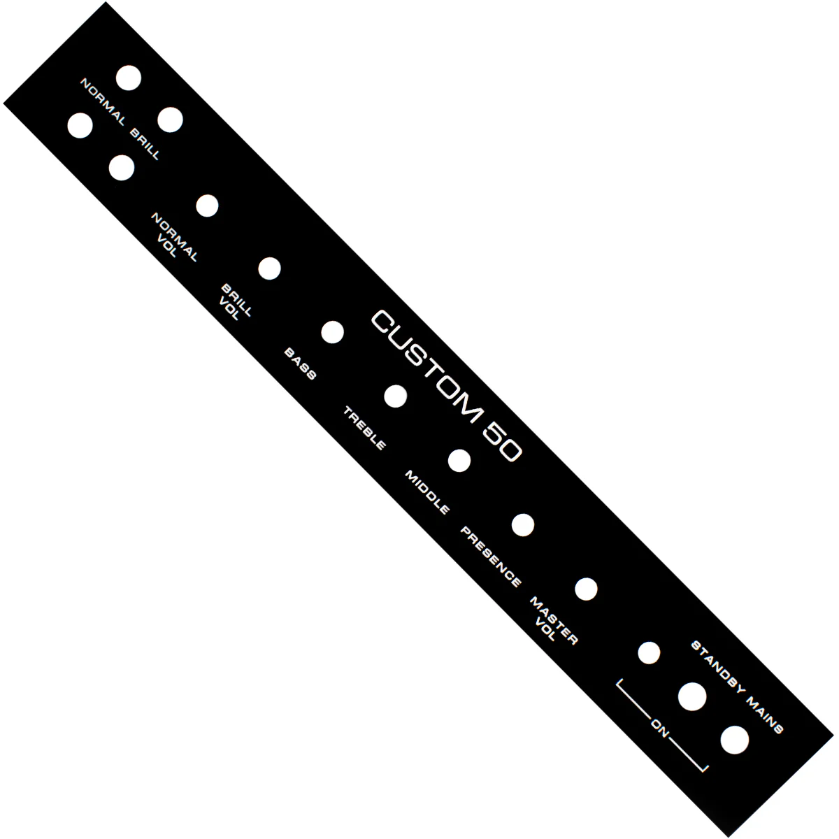 Mojotone Custom 50 Faceplate