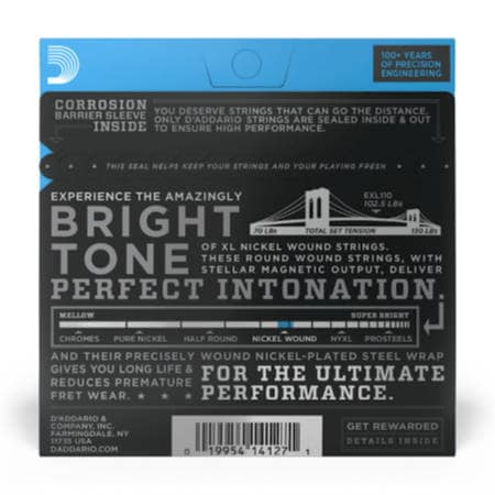 D'Addario EXL110-3D Nickel Wound Electric Guitar Strings, Regular Light, 10-46, 3 Sets - Image 2