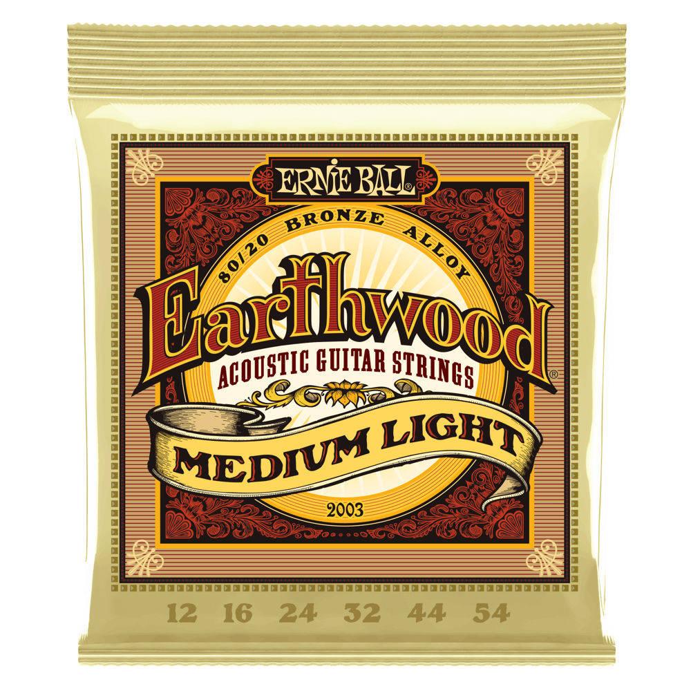 Earthwood Medium Light 80/20 Bronze Acoustic Guitar 12-54