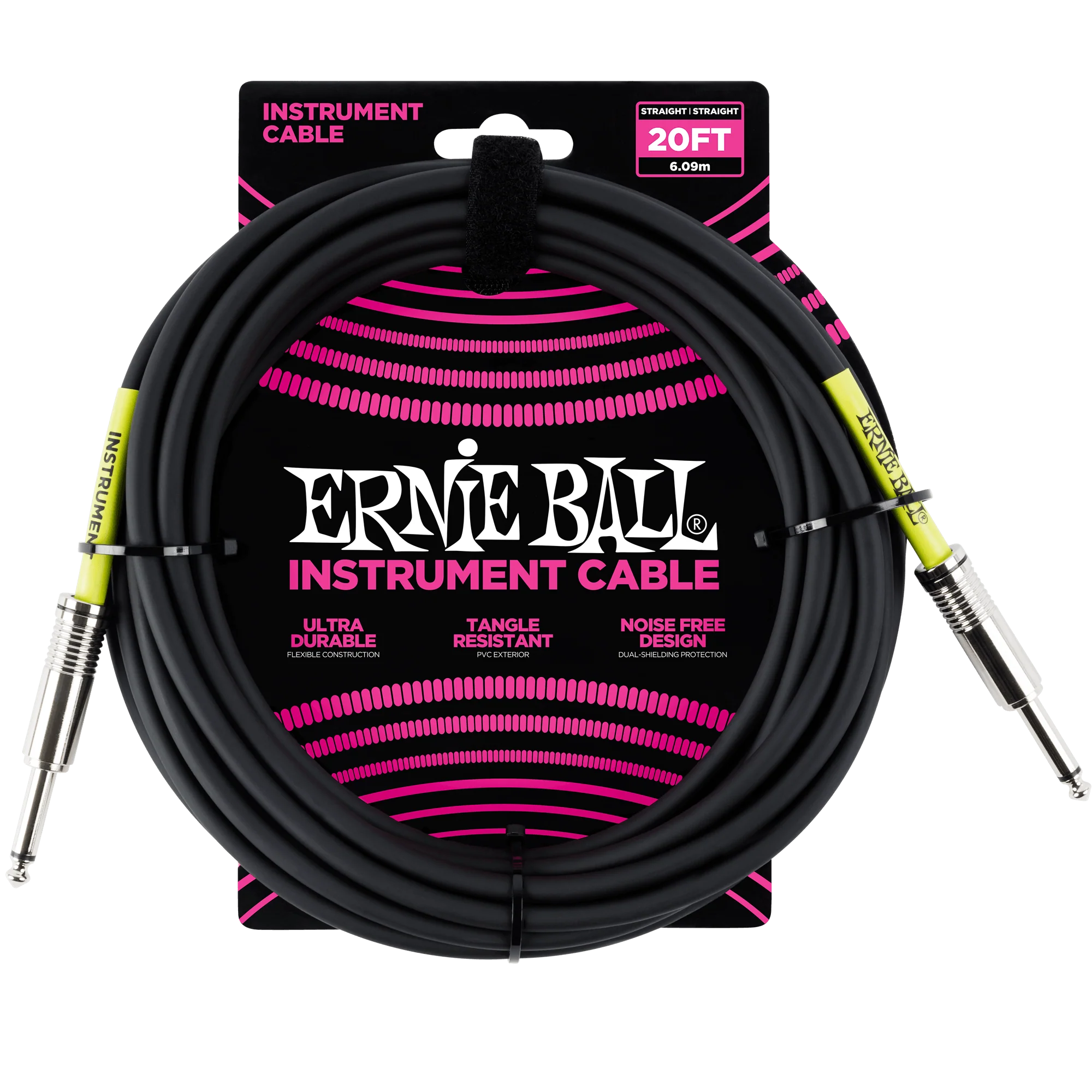 Ernie Ball 20' Classic Instrument Cable