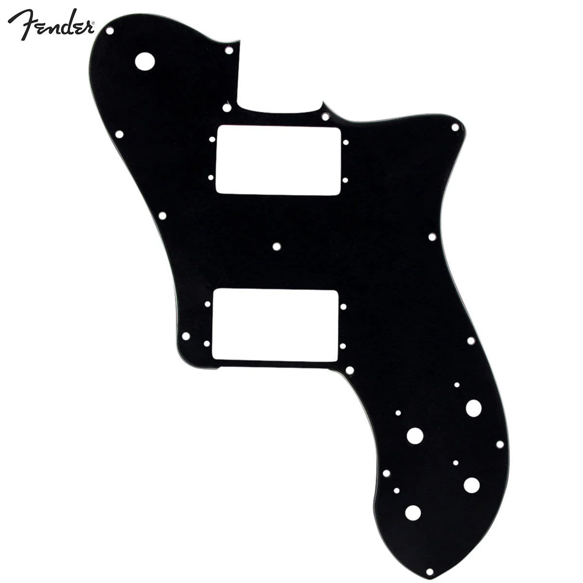Fender '72 Telecaster Deluxe Guitar Pickguard Black 3 Ply