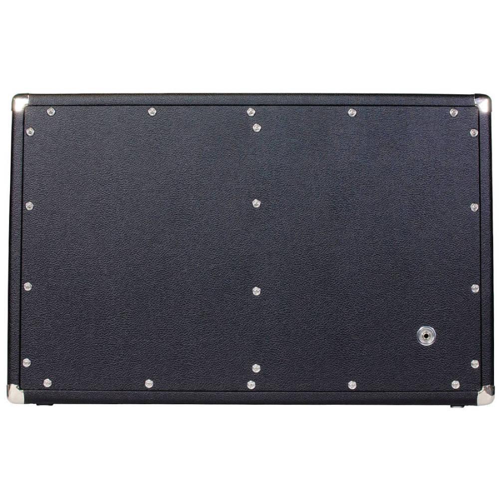 1965 Black Faceplate Bassford AB165 50W 2x12 Speaker Extension Guitar Amp Cabinet - Image 3