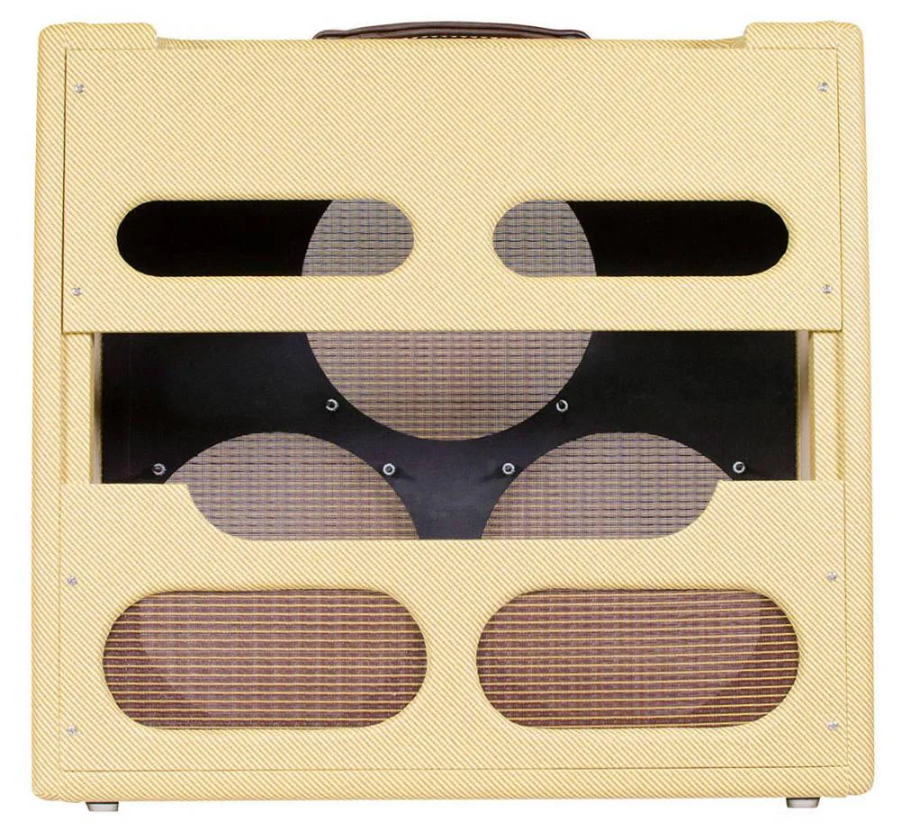Custom 1955 Tweed 3x10 Bandleader 5E7 26W Narrow Panel Combo Cabinet - Image 3
