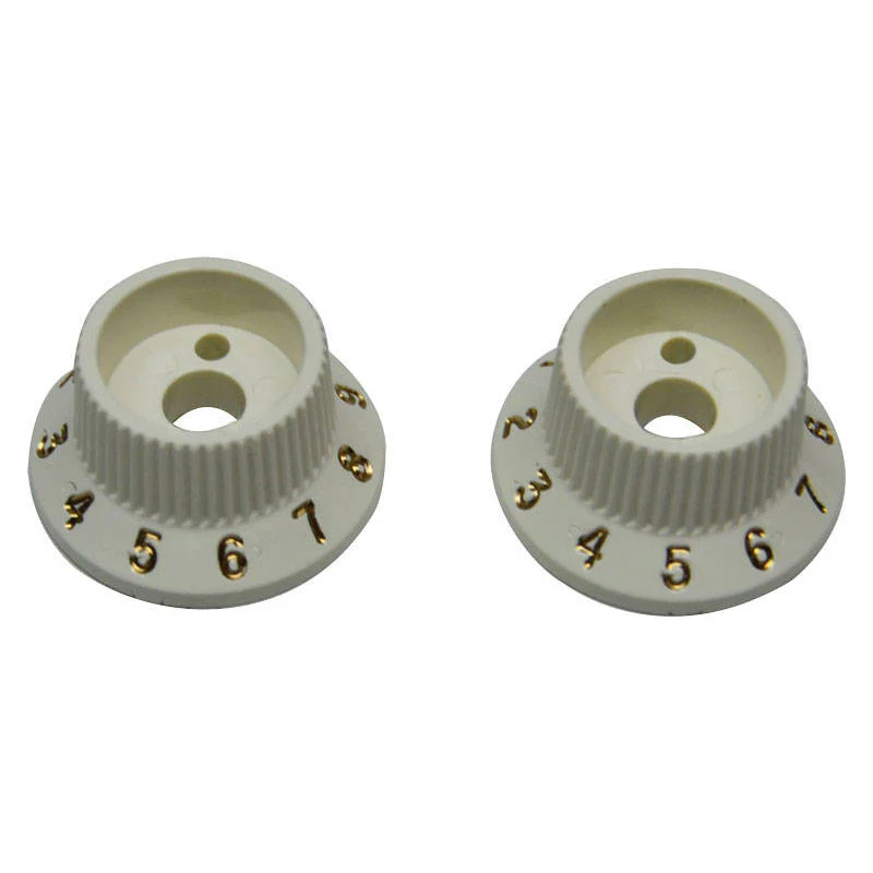 Fender S1 Strat Knobs (Set of 2) Parchment