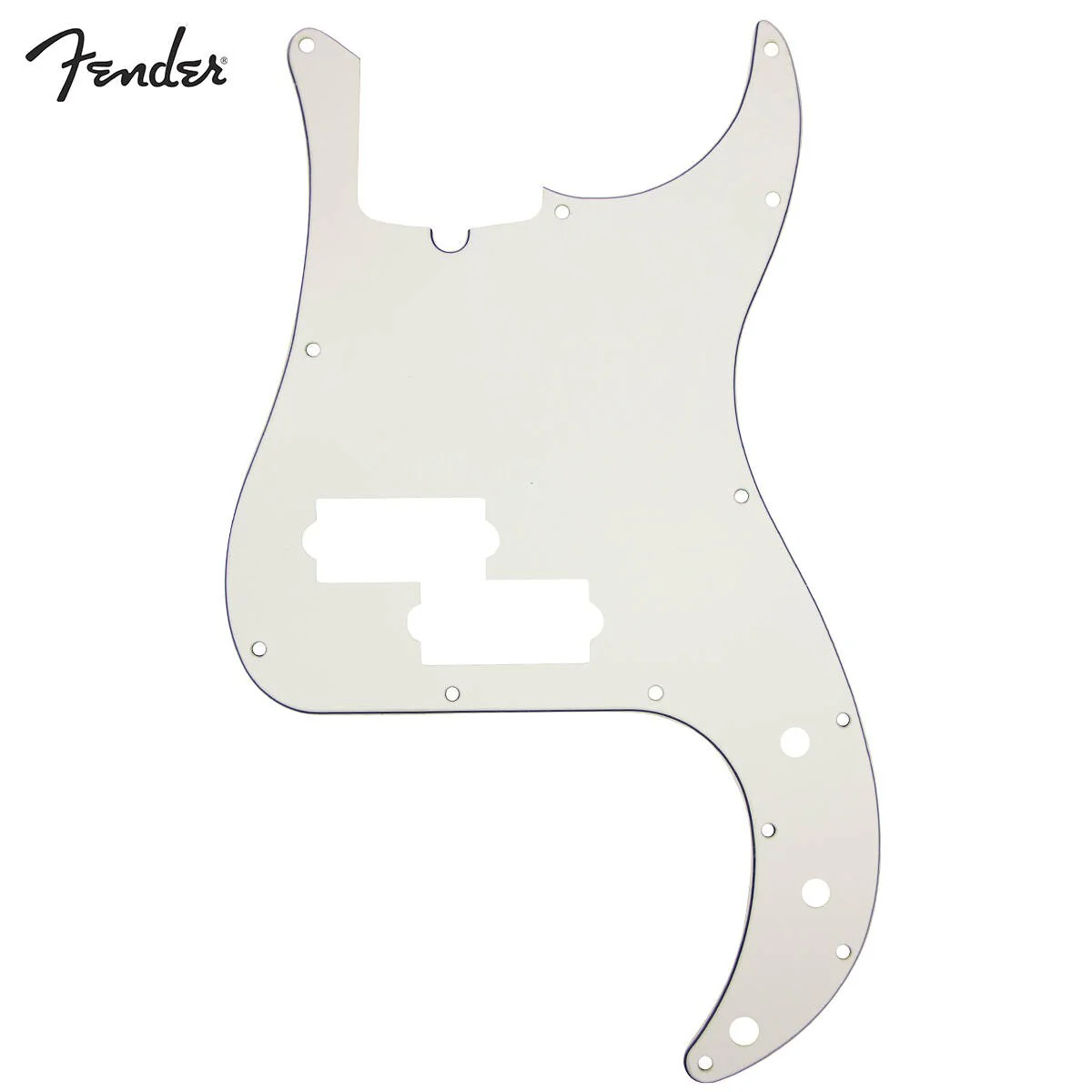 Fender Standard P-Bass Guitar Pickguard Parchment 3 Ply