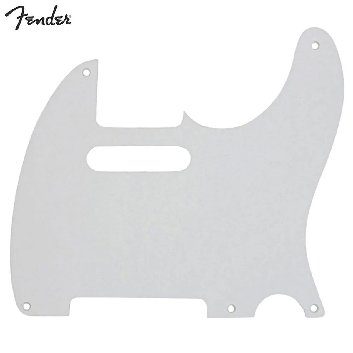 Fender Standard Telecaster Guitar Pickguard White Pearl 8 Hole 4 Ply S/S