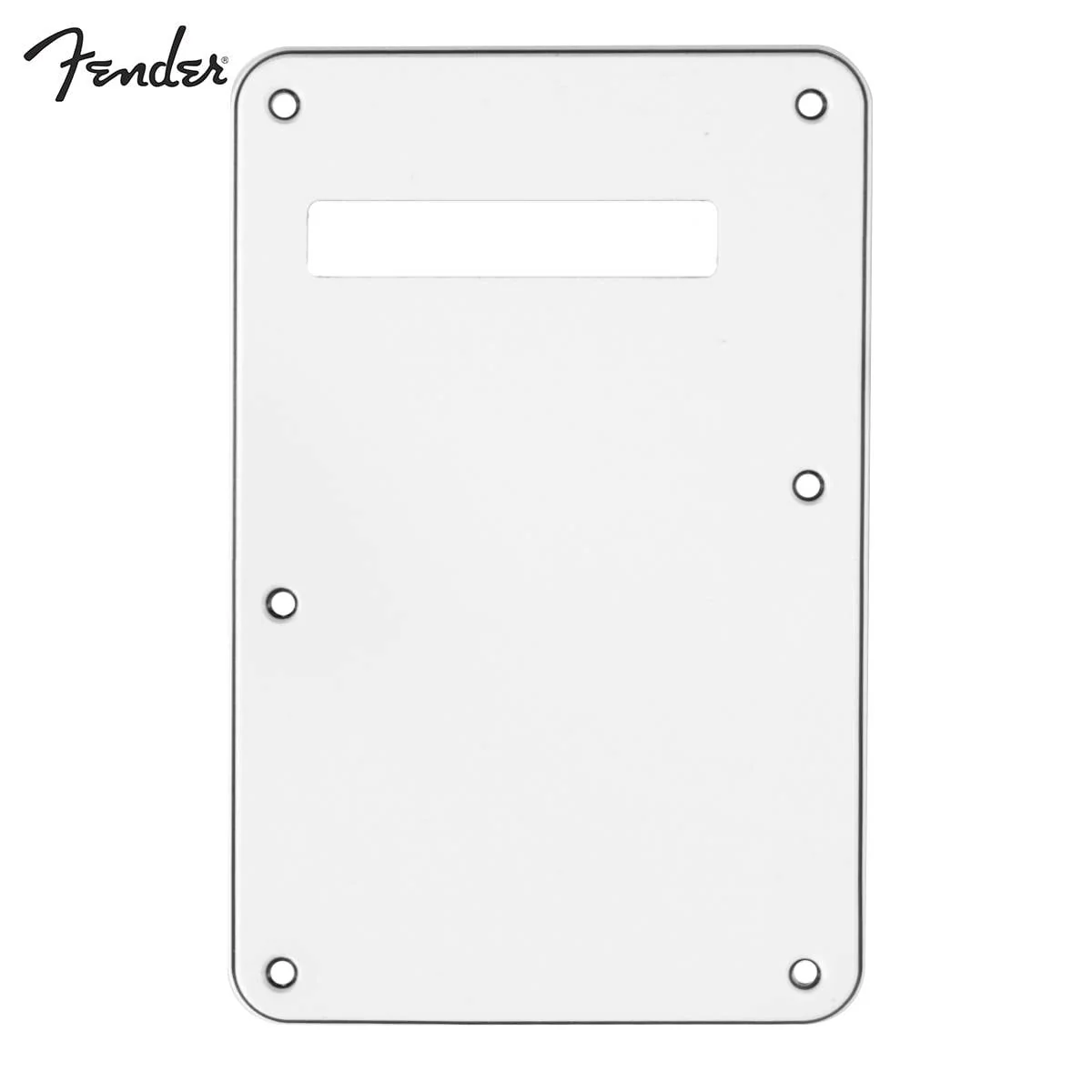 Fender Strat Backplate 3 Ply White/Black/White