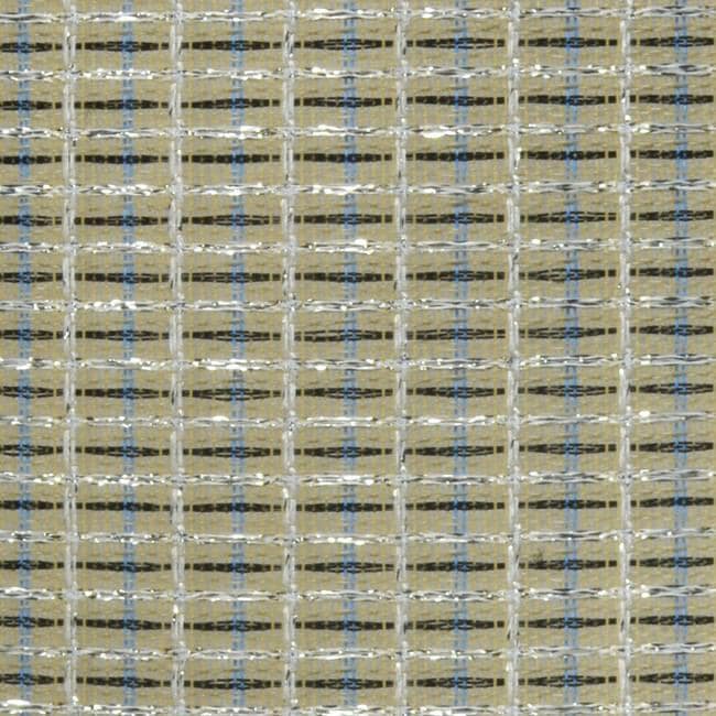 Fender Style Aged Blue/White/Silver Grill Cloth / 36'' W