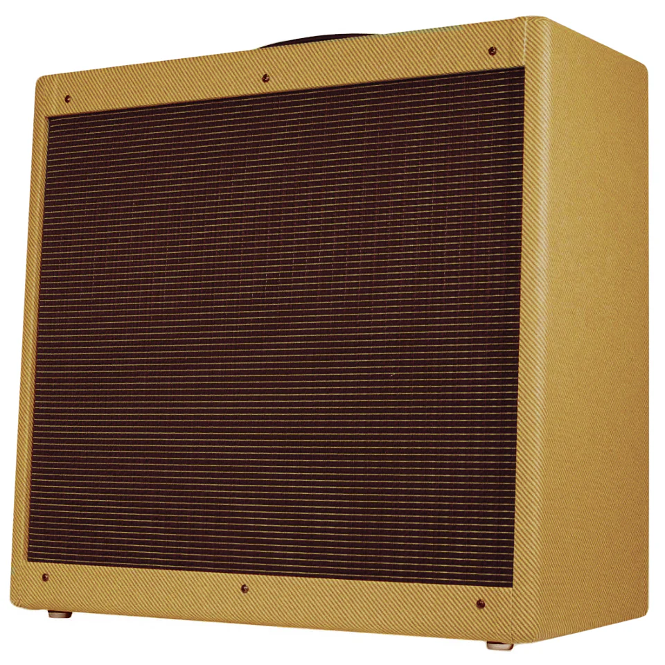 1955 Tweed 3x10 Bandleader 5E7 26W Combo Guitar Amp Cabinet with Lacquered Finish