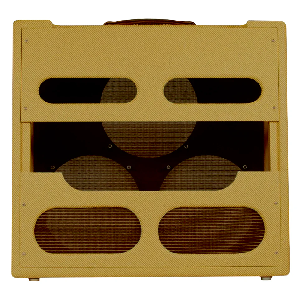 1955 Tweed 3x10 Bandleader 5E7 26W Combo Guitar Amp Cabinet with Lacquered Finish - Image 3