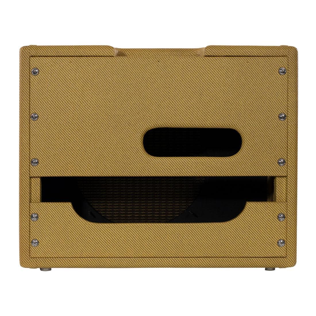Tweed Ace Jr. 15W 1x12 Combo Guitar Amp Cabinet with Lacquered Finish - Image 3
