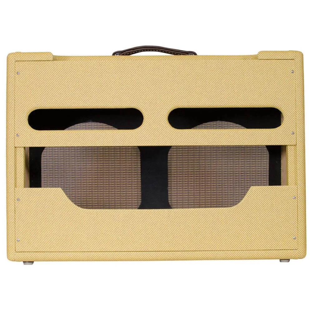 Tweed Twin High Power Style 2x12 Combo Guitar Amp Cabinet - Image 3