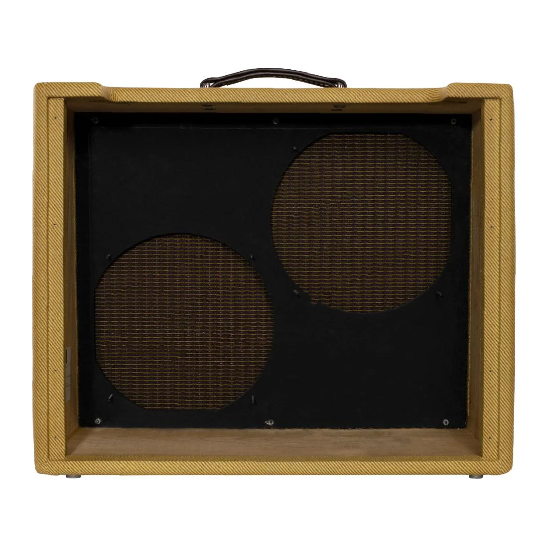 1955 Tweed Low Power 5E8 50W 2x12 Combo Guitar Amp Cabinet with Lacquered Finish - Image 4