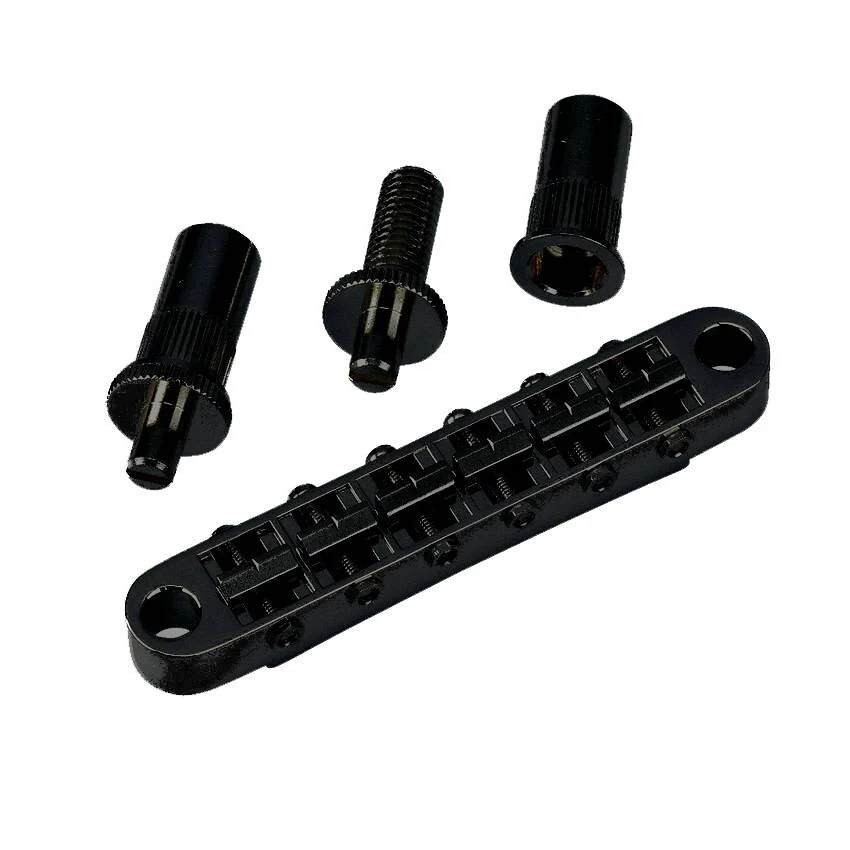 Gotoh Nashville Style Tune-o-matic Bridge GE103B-T Stud Mount (Black)