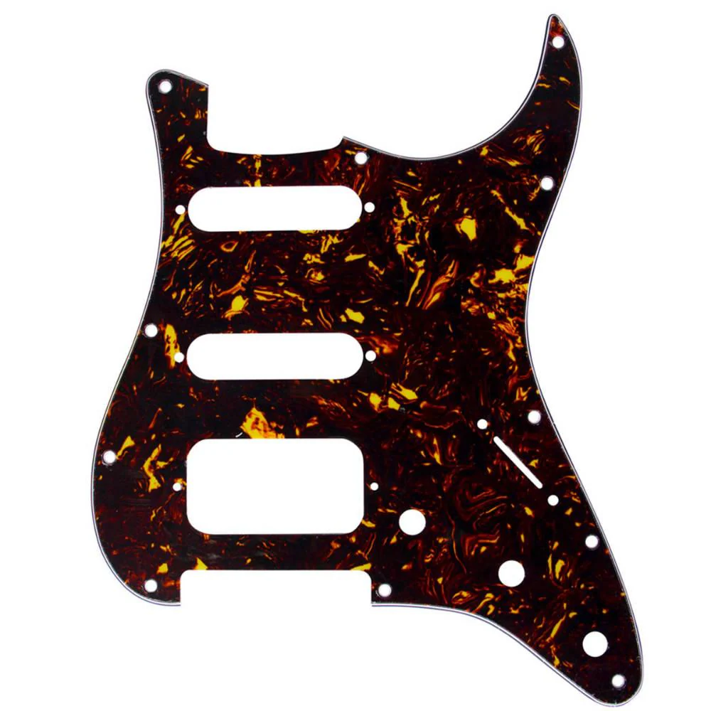 HSS Deluxe Strat Pickguard (Tortoise 4-Ply)