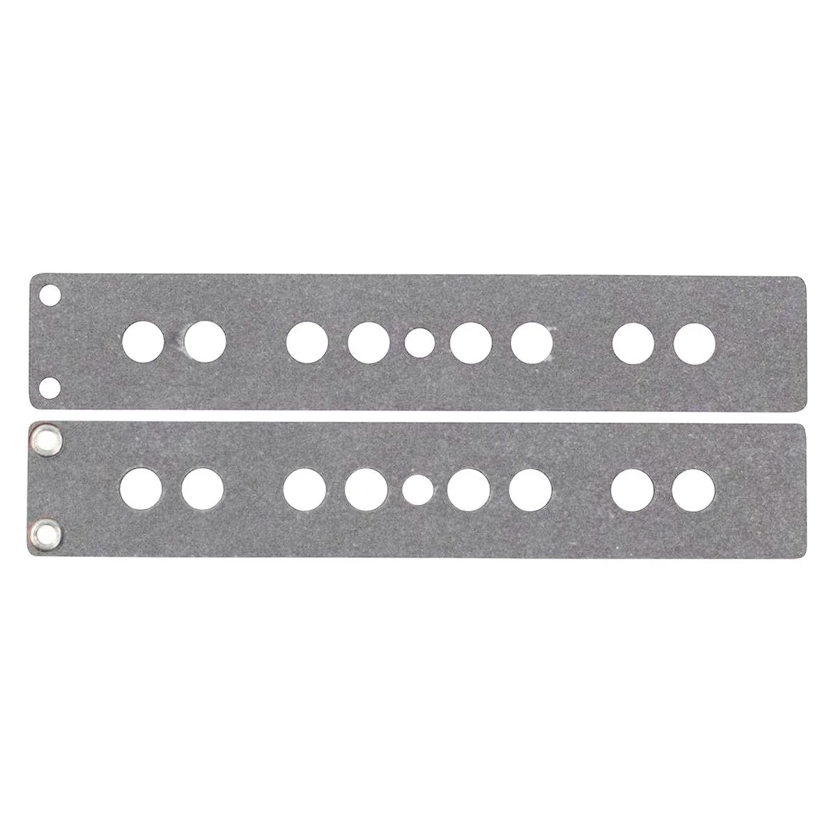 Jazz Bass Bridge Flatwork Set GREY .187''