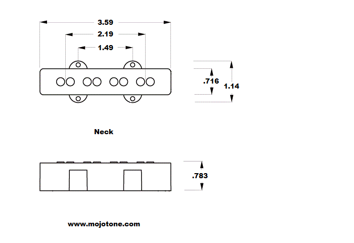 Knockout Jazz Bass® Pickup - Image 2