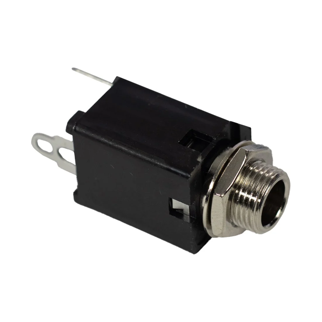 Mojotone 3-Conductor Enclosed 1/4'' Panel Mount Phone Jack