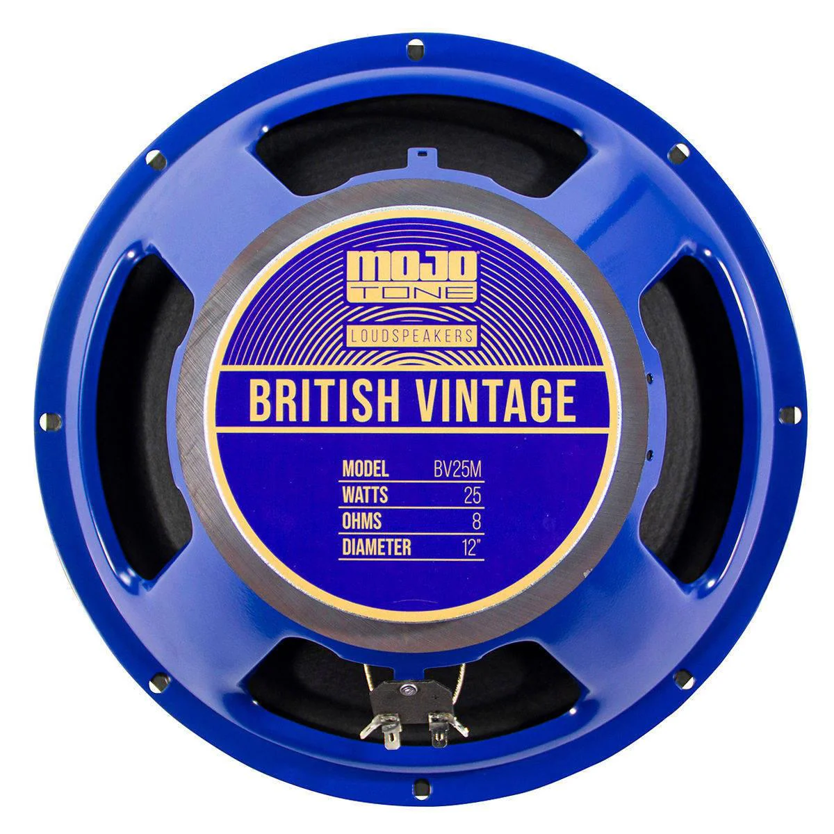 Mojotone BV-25M 12" British Vintage 25W Speaker 8 OHM