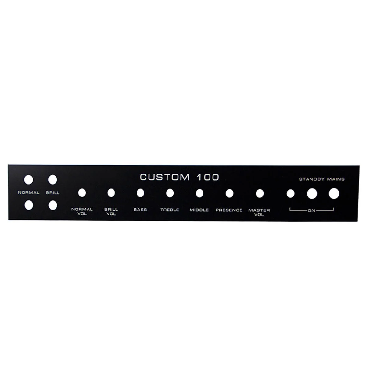 Mojotone Custom 100 Faceplate