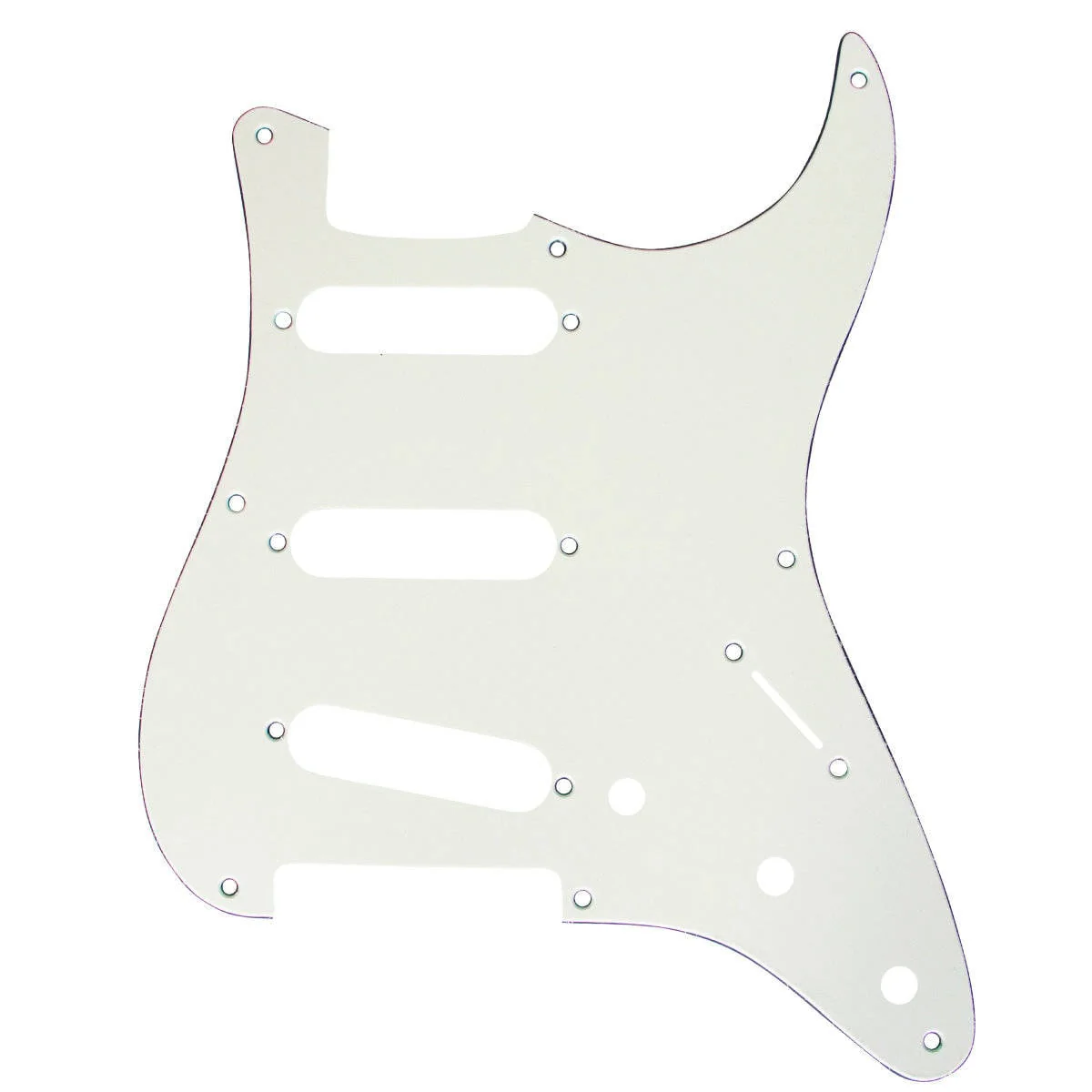 Mojotone Electric Guitar Pickguard for '57 Stratocaster Parchment 3 Ply