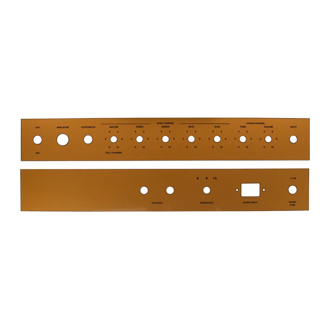 Mojotone Studio One Face Plate Set