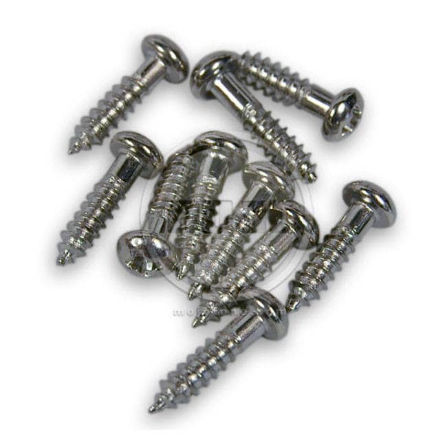 P-90 Dog Ear Mounting Screws Nickel (Set of 10)