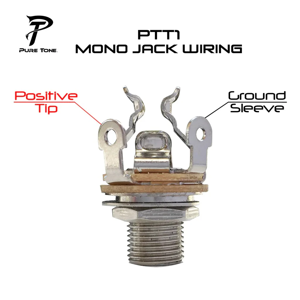Pure Tone Mono Output Jack, Gold - Image 4
