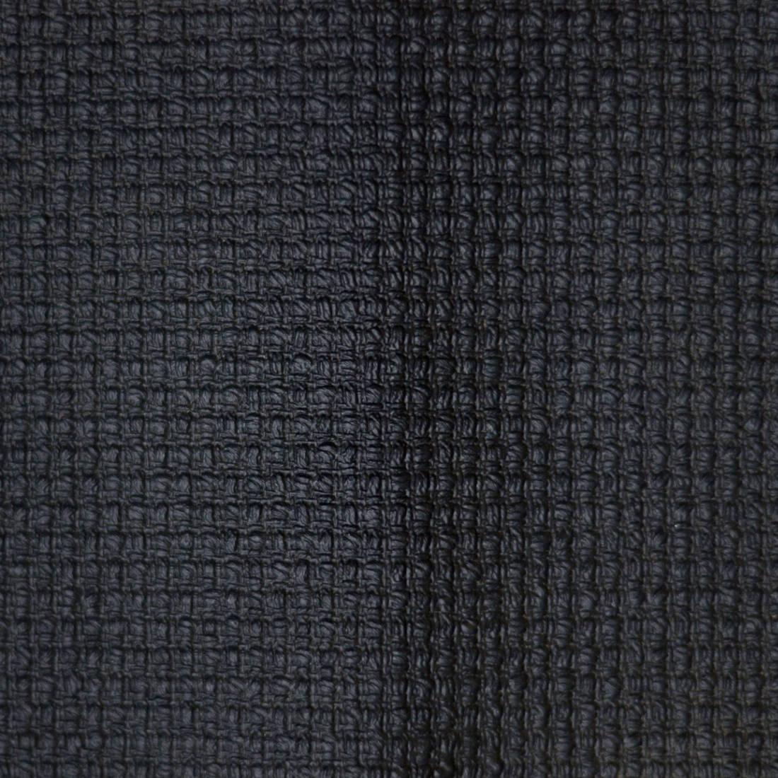 Raised Black Waffle Weave Vinyl Tolex - 54'' Width
