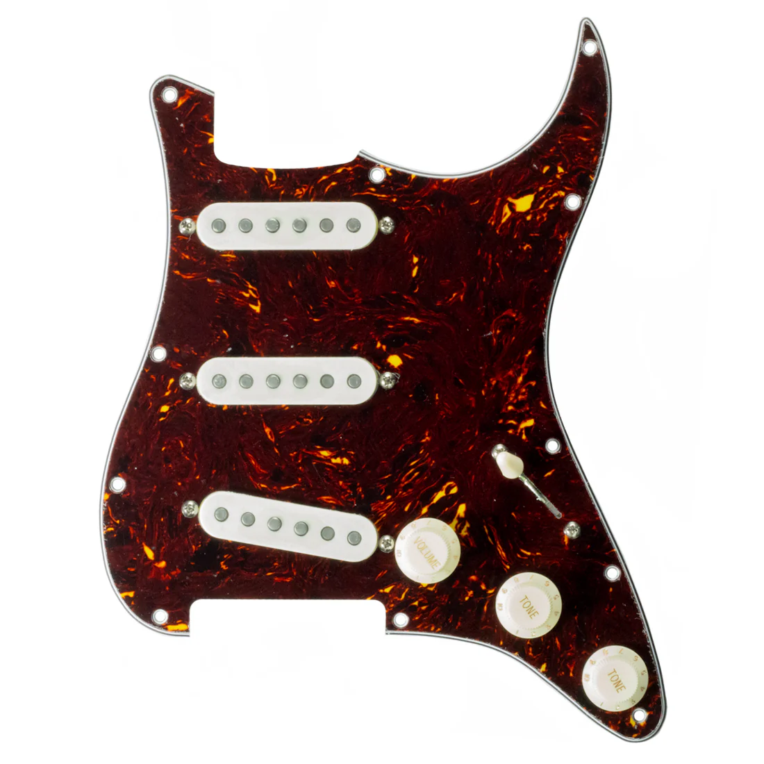 René Martinez Quiet Coil™ Texas Strat® Prewired Pickguard - Image 4