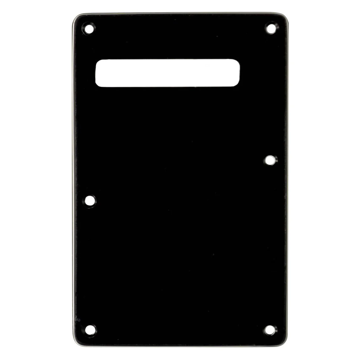 Standard Strat Backplate 3 Ply Black