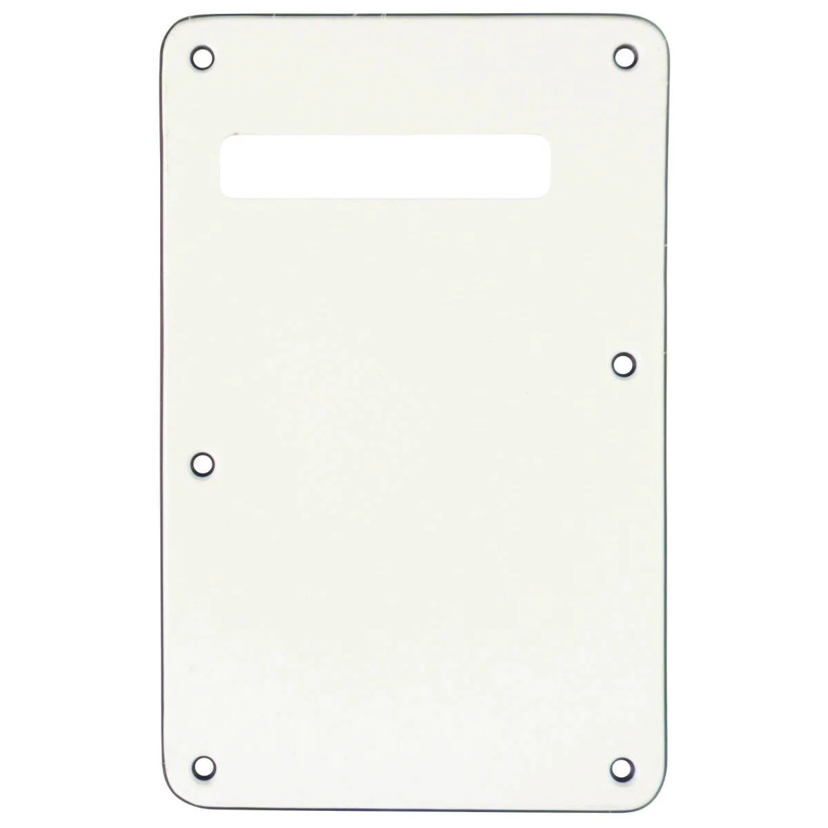 Standard Strat Backplate 3 Ply White