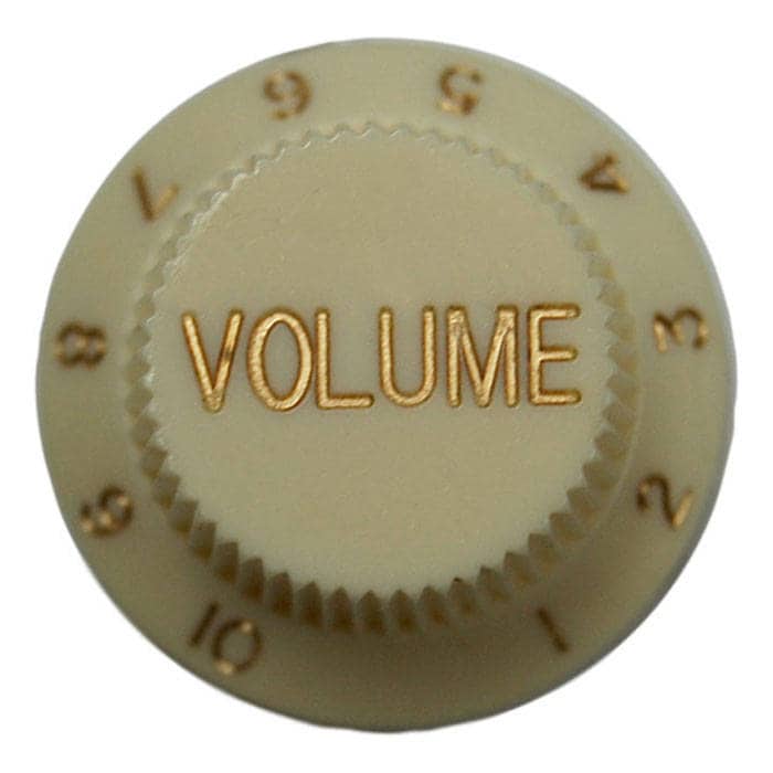 Strat Volume Knob (Aged White)
