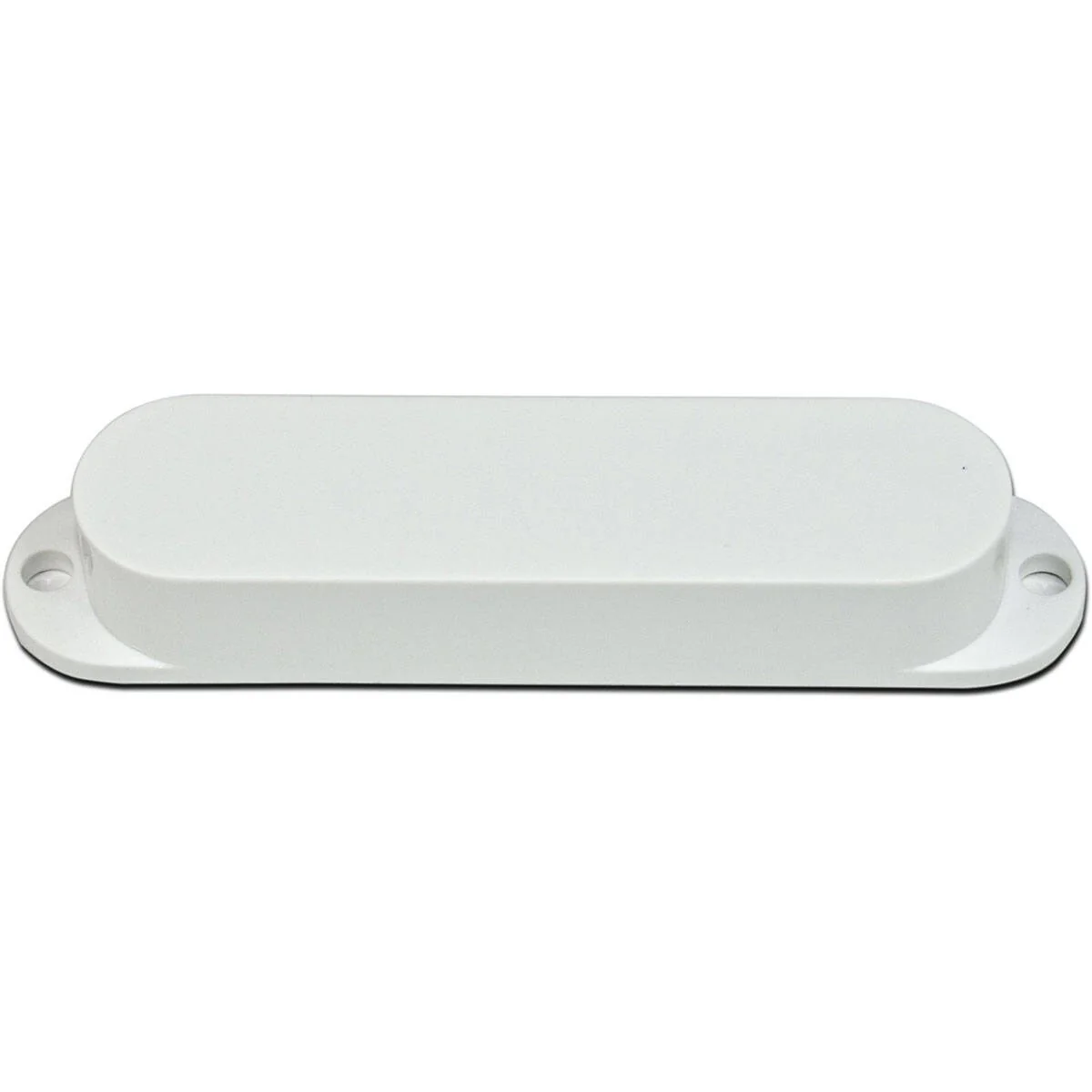 Stratocaster/Mustang Pickup No Hole Cover White