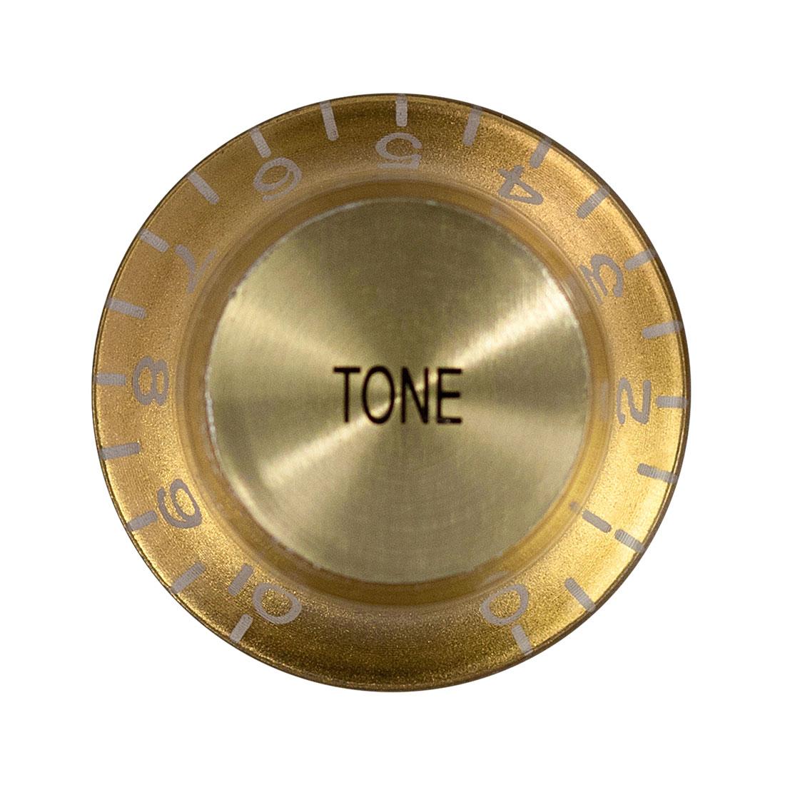 Top Hat Tone Knob (Gold/Gold)