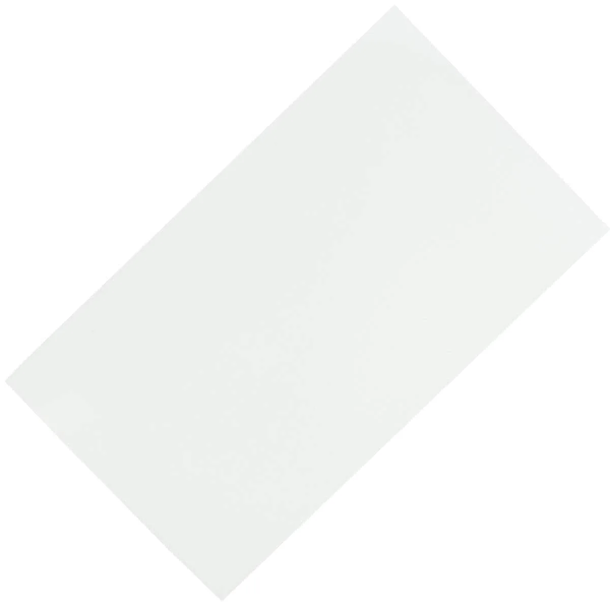 White 1-Ply Pickguard Material
