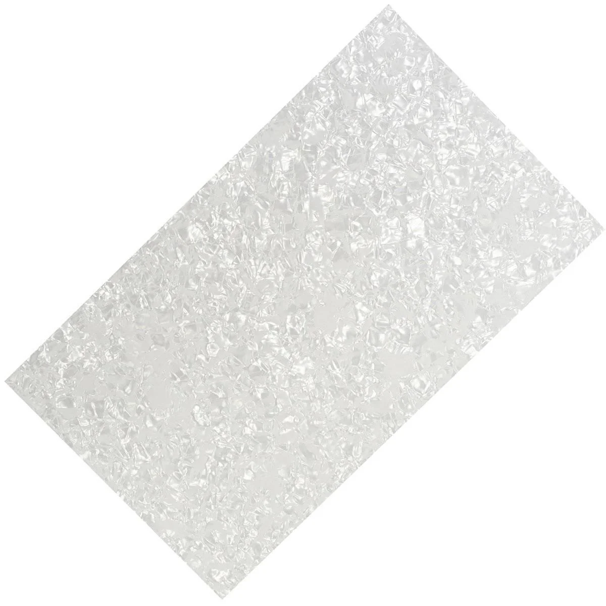 White Pearloid 4-Ply Pickguard Material
